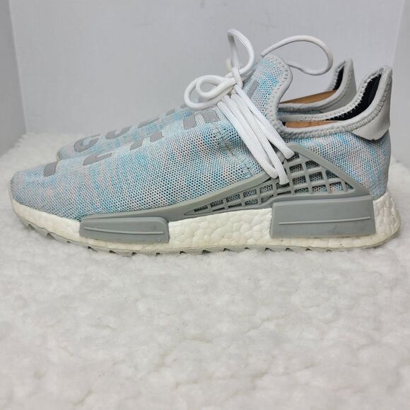 adidas NMD Human Race Trail x Pharrell x BBC Men's Sneaker Size 10 Cotton Candy - Picture 3 of 13